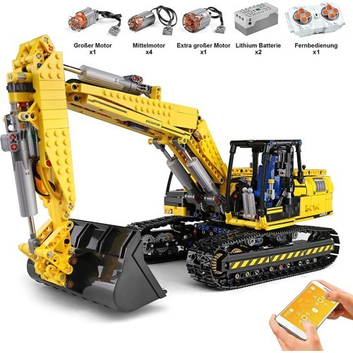 Excavator Building Blocks Set 2169pcs.