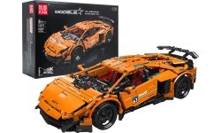 Sports Vehicle Set of 1620 Orange Pieces