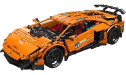 Sportinio automobilio konstruktorius, 1620 dalių, oranžinis