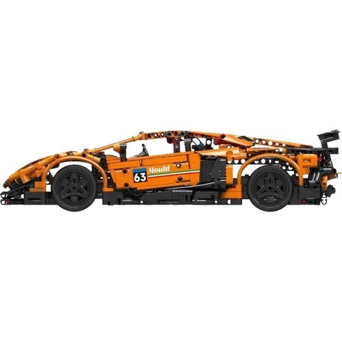 Sports Vehicle Set of 1620 Orange Pieces