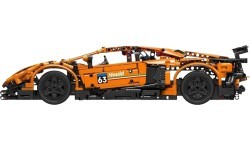 Sportinio automobilio konstruktorius, 1620 dalių, oranžinis