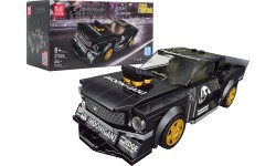 Sports Car Brick Set Black 414pcs.