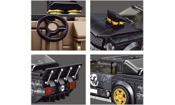 Sports Car Brick Set Black 414pcs.