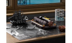 Pirate Ship in a Bottle Building Set 822 pcs.