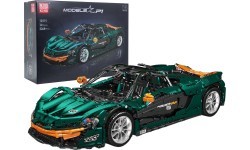 Конструктор «Спортивный автомобиль», зелёный, 3268 деталей