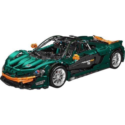 Sportinio automobilio konstruktorius, žalias, 3268 dalys