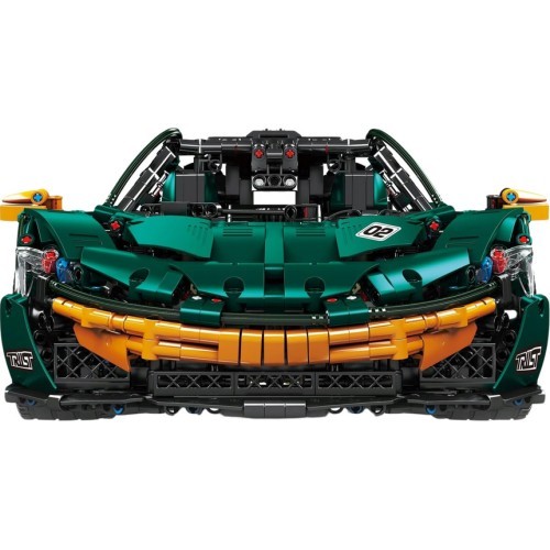 Sports Car Building Blocks Set Green 3268pcs.