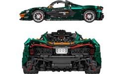 Sports Car Building Blocks Set Green 3268pcs.