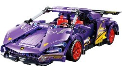 Sports Car Brick Set Purple 470pcs.