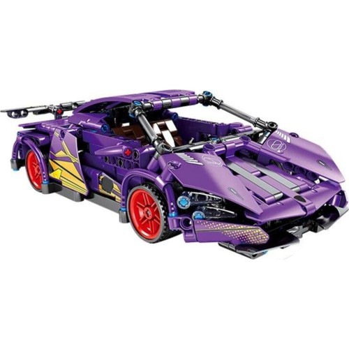 Sports Car Brick Set Purple 470pcs.