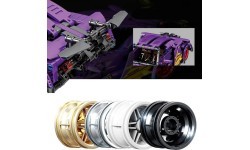 Sportinio automobilio konstruktorius, violetinis, 470 detalių