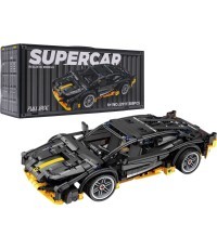 Конструктор спортивный автомобиль чёрный 589 шт.