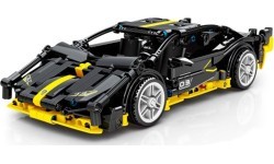 Конструктор спортивный автомобиль чёрный 589 шт.