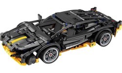 Sports Car Brick Set Black 589pcs.