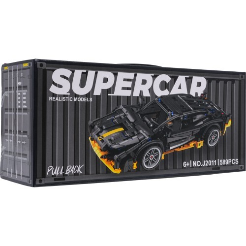 Sportinio automobilio konstruktorius juodas 589 vnt.