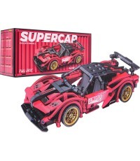 Sports Car Red Brick Set 482 pcs.