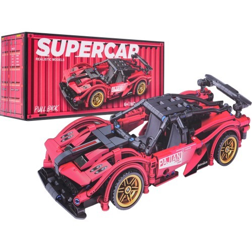 Sports Car Red Brick Set 482 pcs.