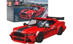 Sports Vehicle Brick Set Red 481 pcs.