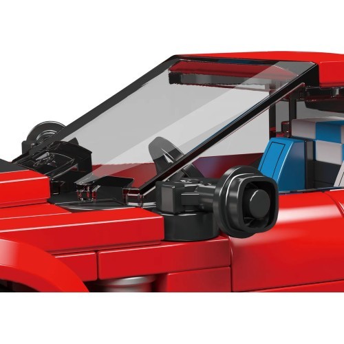 Sports Vehicle Brick Set Red 481 pcs.