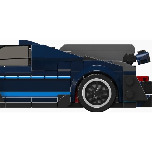 Konstruktorius sportinis automobilis, juodas, 405 dalys