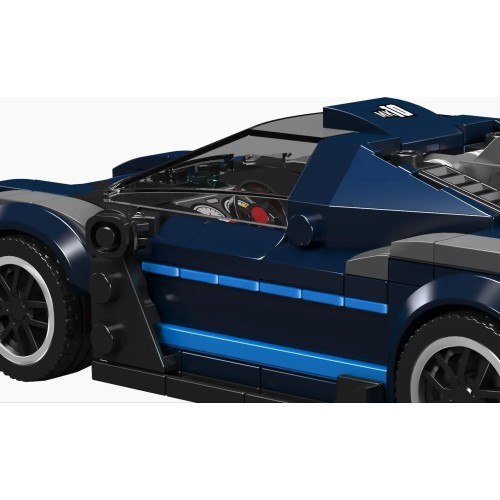 Sports Vehicle Brick Set Black 405pcs.