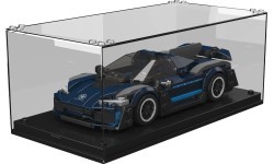 Konstruktorius sportinis automobilis, juodas, 405 dalys