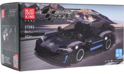 Конструктор спортивный автомобиль, чёрный, 405 деталей