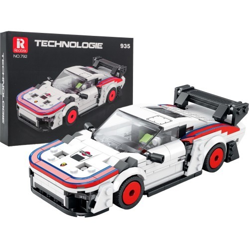 Sports Car Brick Set White 346 pcs.