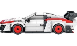 Sports Car Brick Set White 346 pcs.