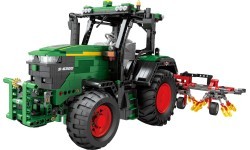 Green Tractor Building Blocks Set + Accessories 1828 pcs.