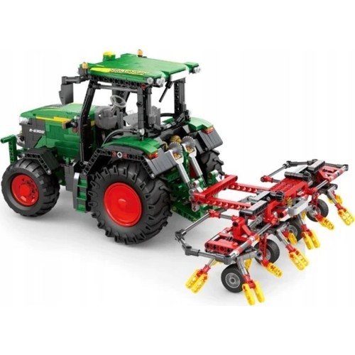Green Tractor Building Blocks Set + Accessories 1828 pcs.