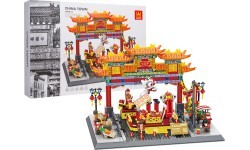 Конструктор China Town Buildings Series, 1245 деталей