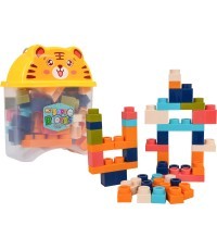 Minkštų kaladėlių rinkinys Soft Blocks, 44 vnt.