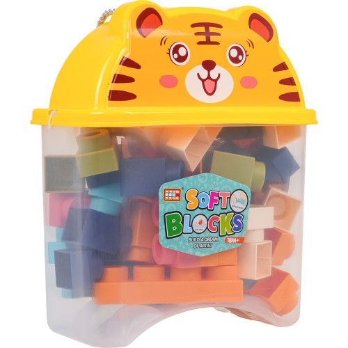 Soft Blocks Set 44 pcs + Tigger Packaging