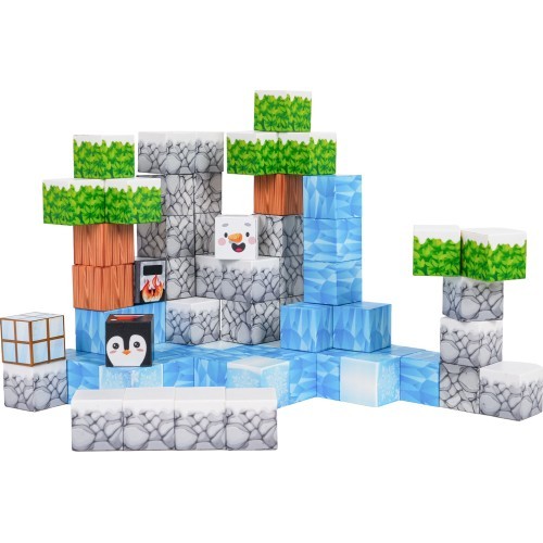 Set of Magnetic Cubes, Blocks, 66 pcs.