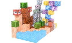 Set of Magnetic Cubes, Blocks, 88 pcs.