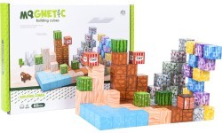Set of Magnetic Cubes, Blocks, 88 pcs.