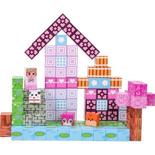 Set of Magnetic Cubes, Blocks, 110 pcs.