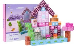 Set of Magnetic Cubes, Blocks, 110 pcs.