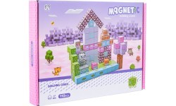 Set of Magnetic Cubes, Blocks, 110 pcs.