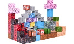 Set of Magnetic Cubes, Blocks, 117 pcs.