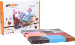 Set of Magnetic Cubes, Blocks, 117 pcs.