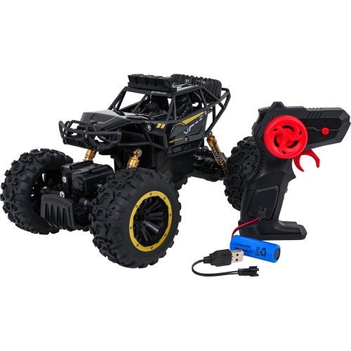 Nuotolinio valdymo automobilis Crawler R/C 1:18 Climb Power pilkas