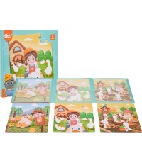 Магнитный пазл «Ферма» с книжкой
