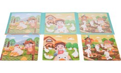 Magnetic Puzzle Farm + Book