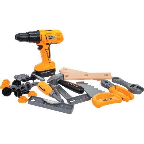 Little Handyman Set Yellow + Backpack