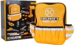 Little Handyman Set Yellow + Backpack