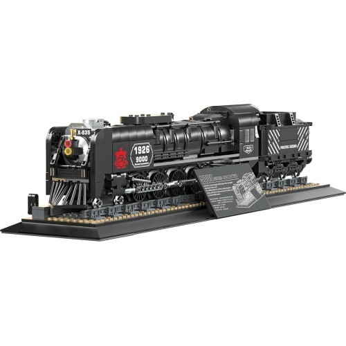 Retro Locomotive Building Blocks Set 1546pcs.