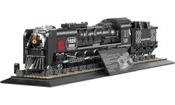 Retro Locomotive Building Blocks Set 1546pcs.