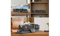Retro Locomotive Building Blocks Set 1546pcs.